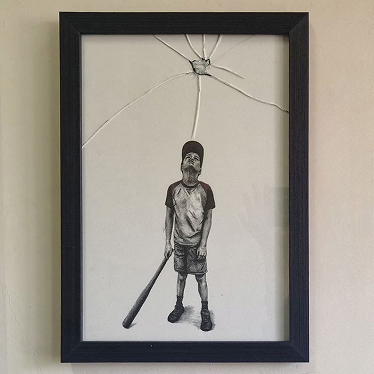 Wall-Mounted Decorative Art - The Art of Destruction