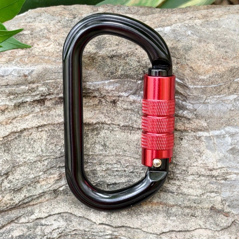 25KN Auto-Locking Carabiner