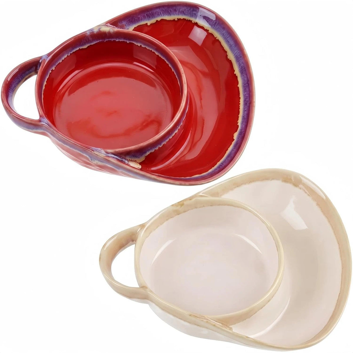 🥣 Stoneware Soup & Side Bowls Set