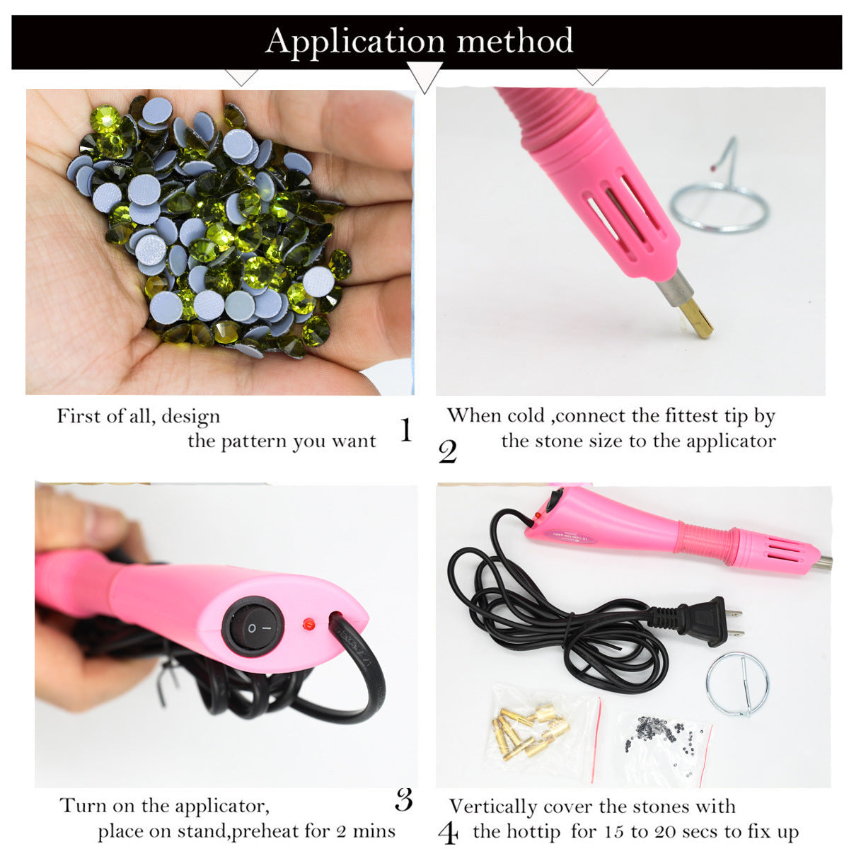 💎Popular New Arrivals✨ - DIY Hot-Fix Rhinestone Setting Tool Kit