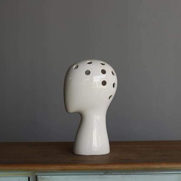 Head Shaped Flower Vase