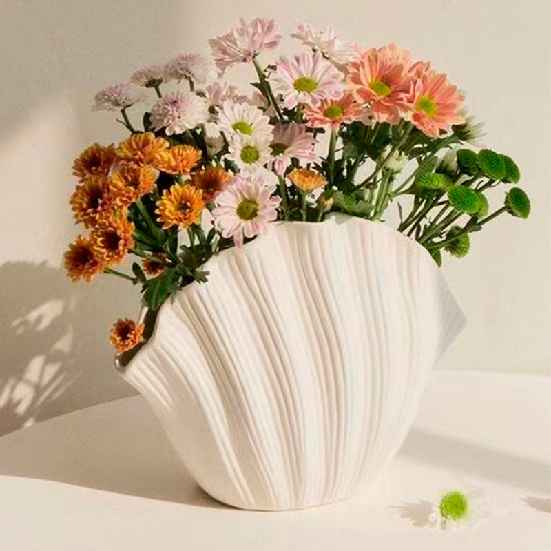 Shell Flower Vase