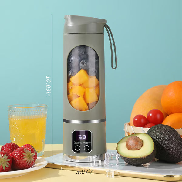 💥Digital Multimode Juicer Blender - Smart LED Display, Diet-Friendly,Leak Proof Design for Smoothies Liquid Diet, Shakes & Baby Food,Best Compact Blender for Home & Travel