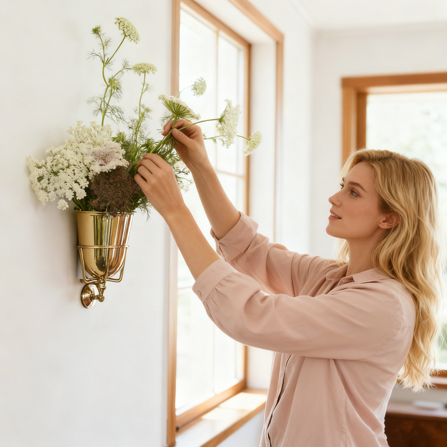 🔥🌷Bohemian Opal Wall Vessel for Plant Lovers