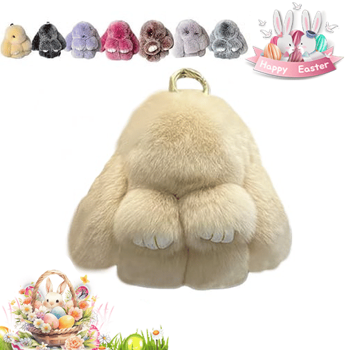 Easter Sale 🐰 Handmade Soft Bunny Pendant