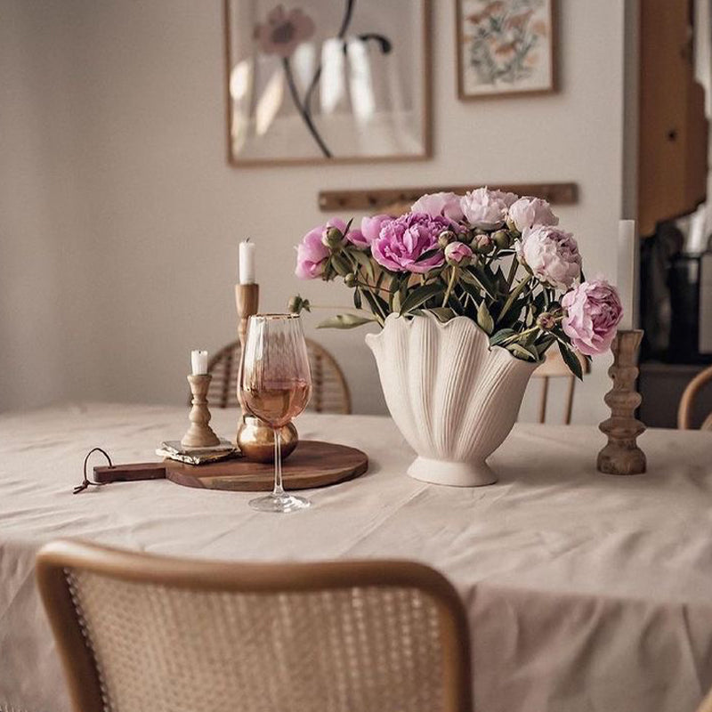 Shell Flower Vase