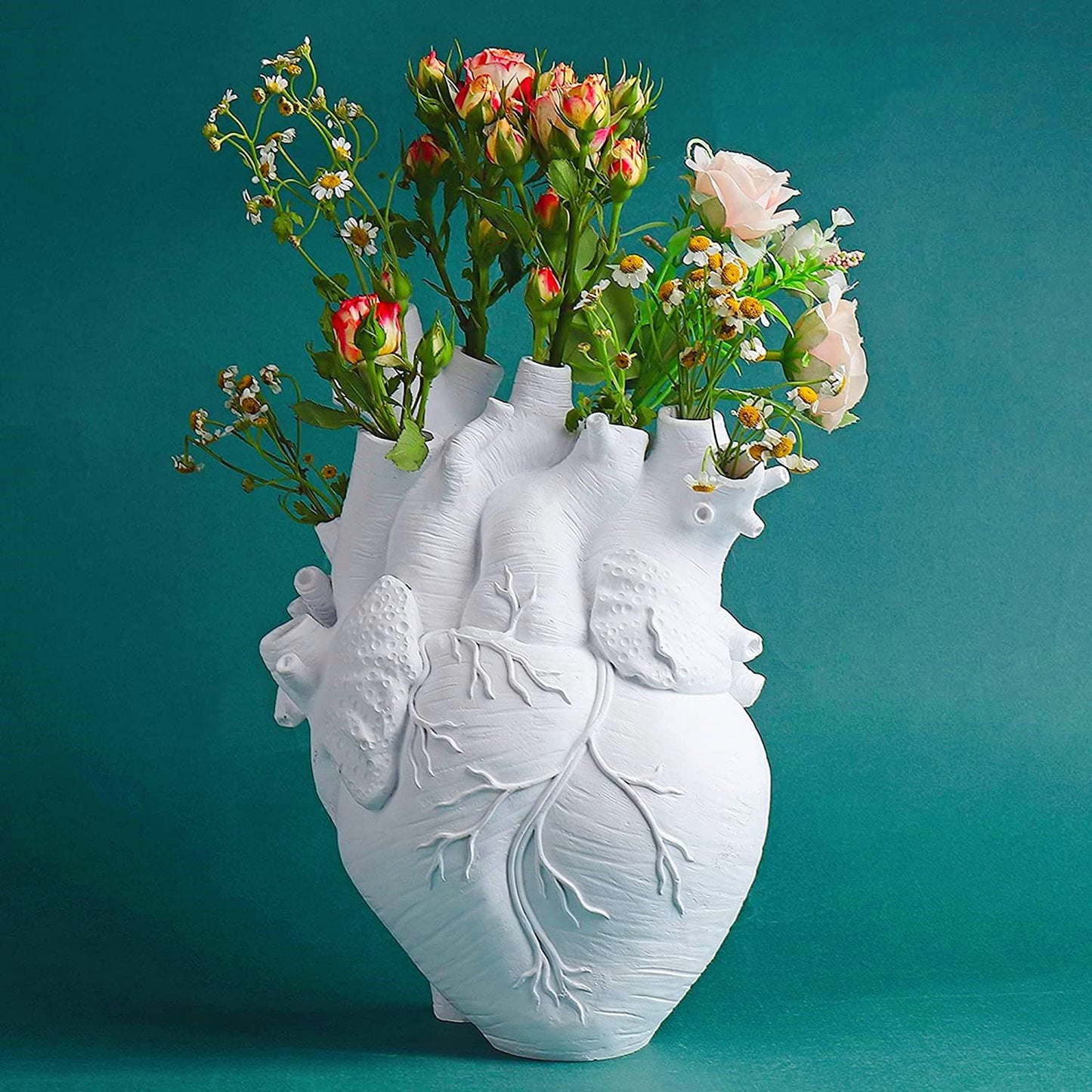 White Heart Irregular Creative Art Vase(BUY 4 Pcs Free Shipping)