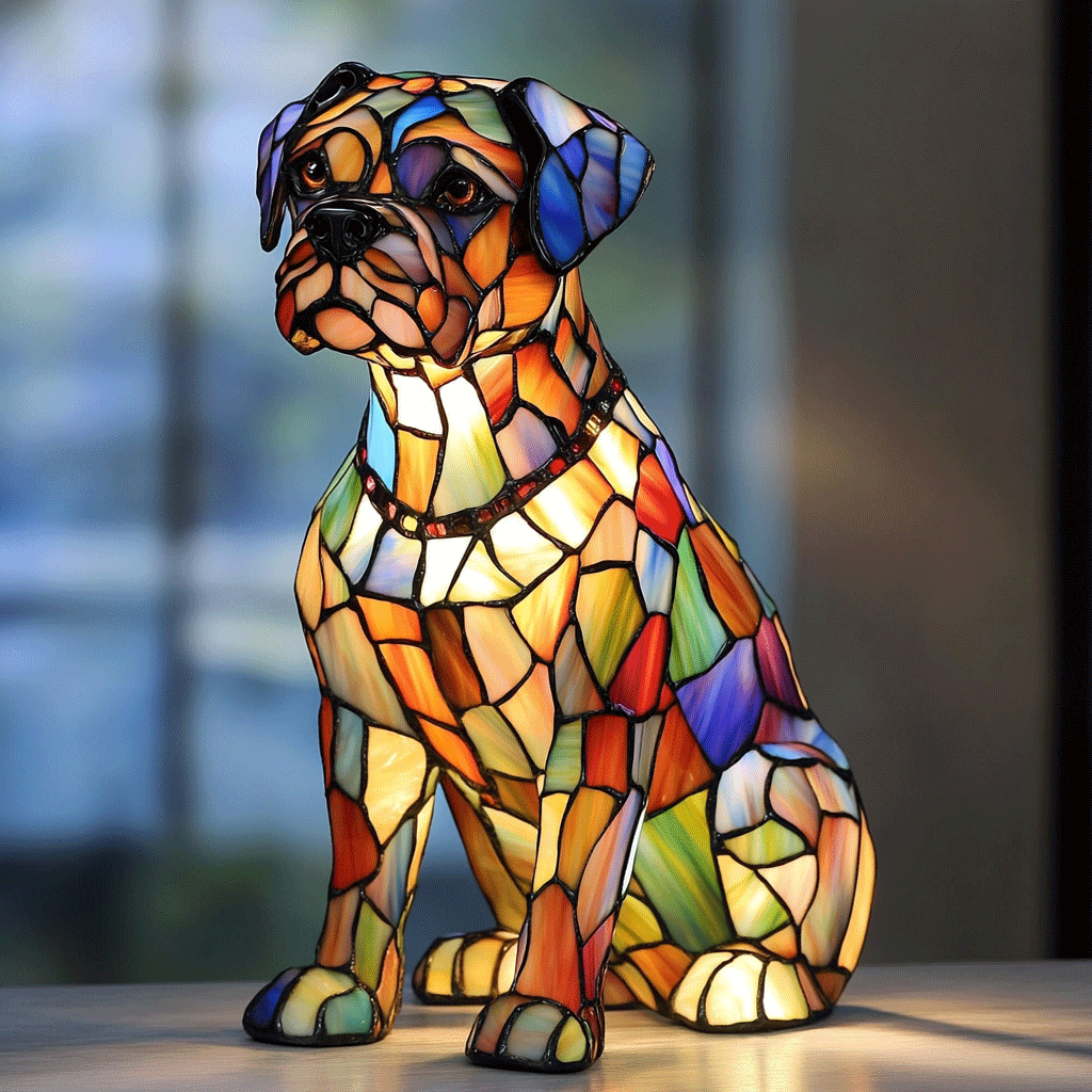 Funny Puppy Table Lamp