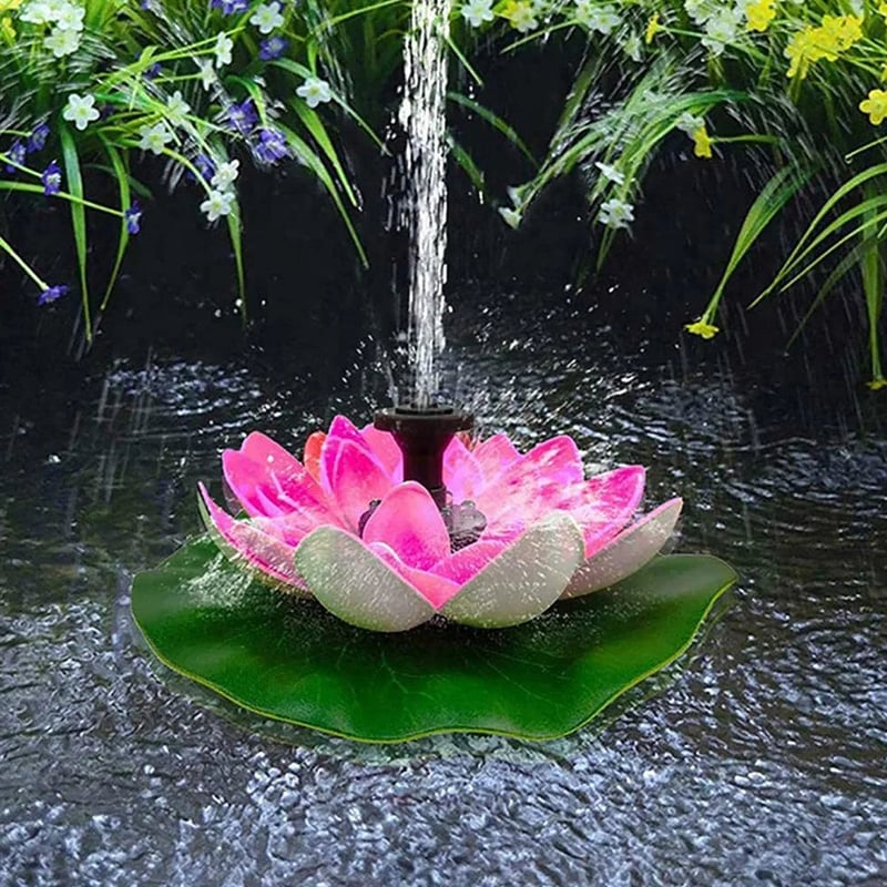 Solar Lotus Fountain