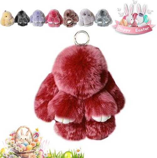Easter Sale 🐰 Handmade Soft Bunny Pendant