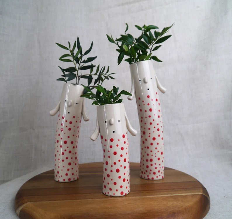 💐 Handmade Family Vase Set