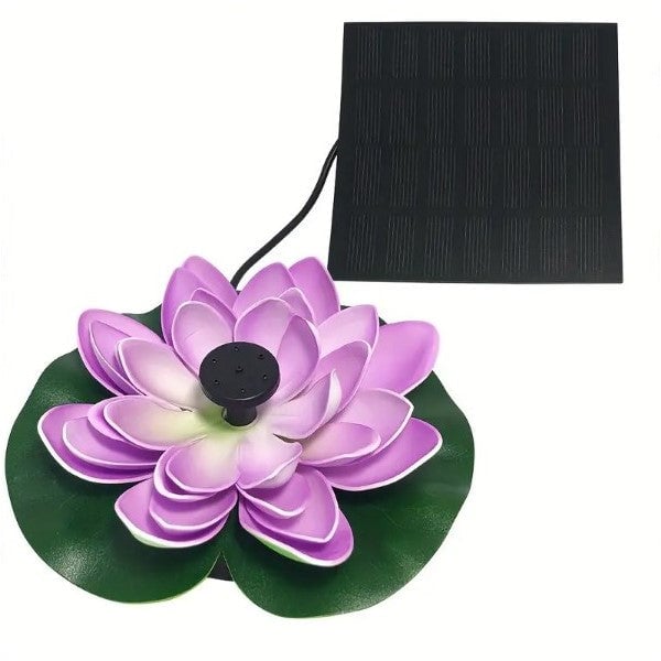 Solar Lotus Fountain