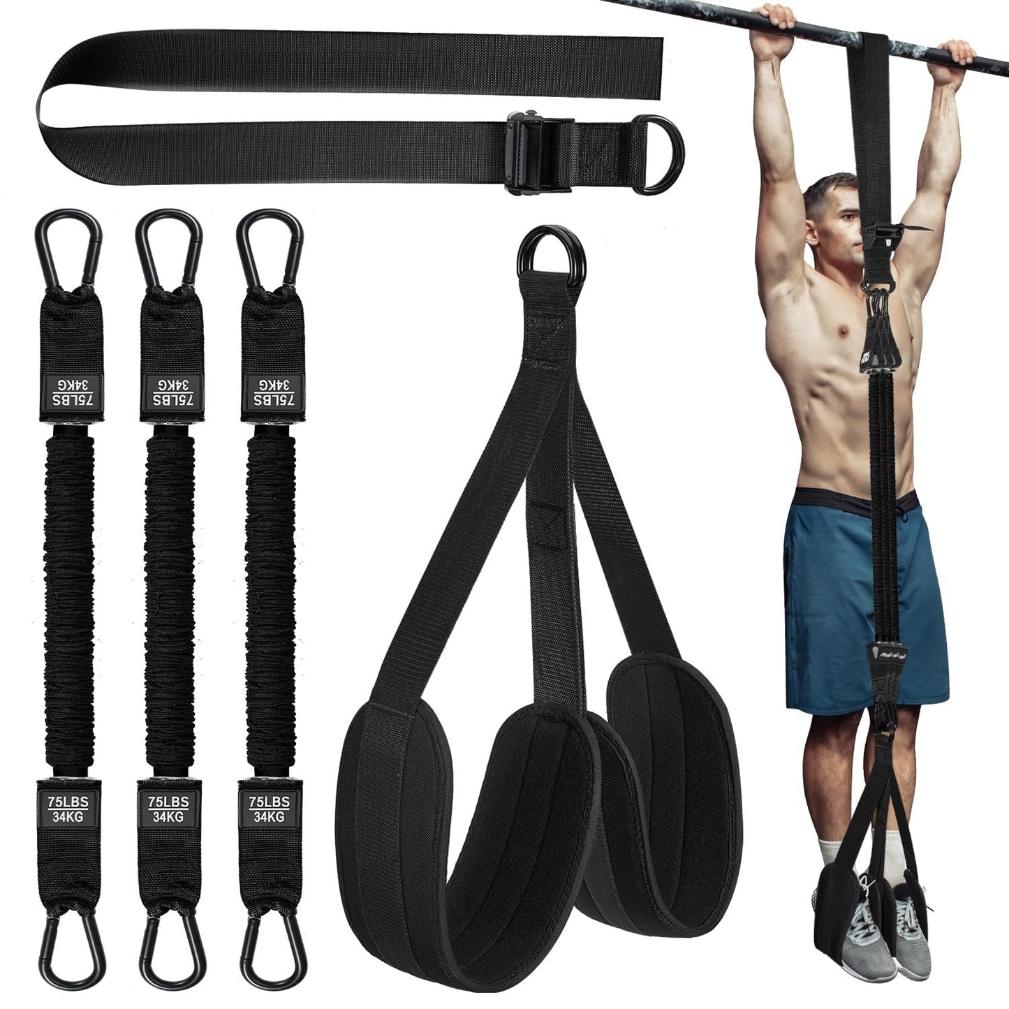 Pull-Up Bands in Resistance Bands