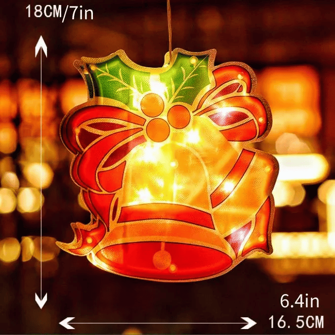 🎄Christmas Window Hanging Lights 🌟