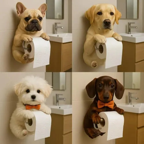 Dog Paper Holder