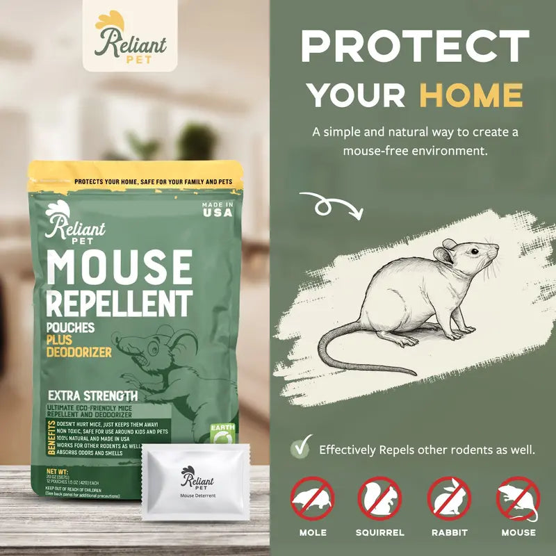 Pet Mouse Repellent Pouches
