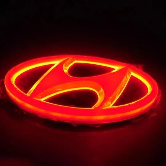 4D Car Logo Badge LED Light