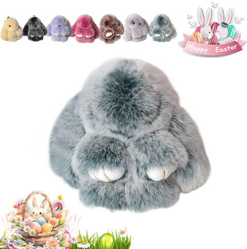 Easter Sale 🐰 Handmade Soft Bunny Pendant