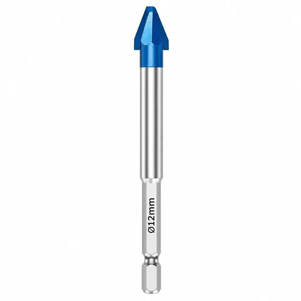 🔩✨ Carbide Eccentric Drill Bit – Sharp Hex-Shank Multi-Surface Drilling with Cleaner, Crack-Reduced Results