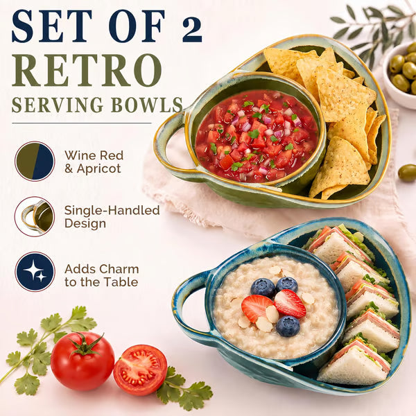 🥣 2-in-1 Divided Ceramic Bowl | Keep Cereal Crunchy From First Spoonful To Last