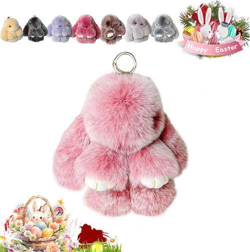 Easter Sale 🐰 Handmade Soft Bunny Pendant
