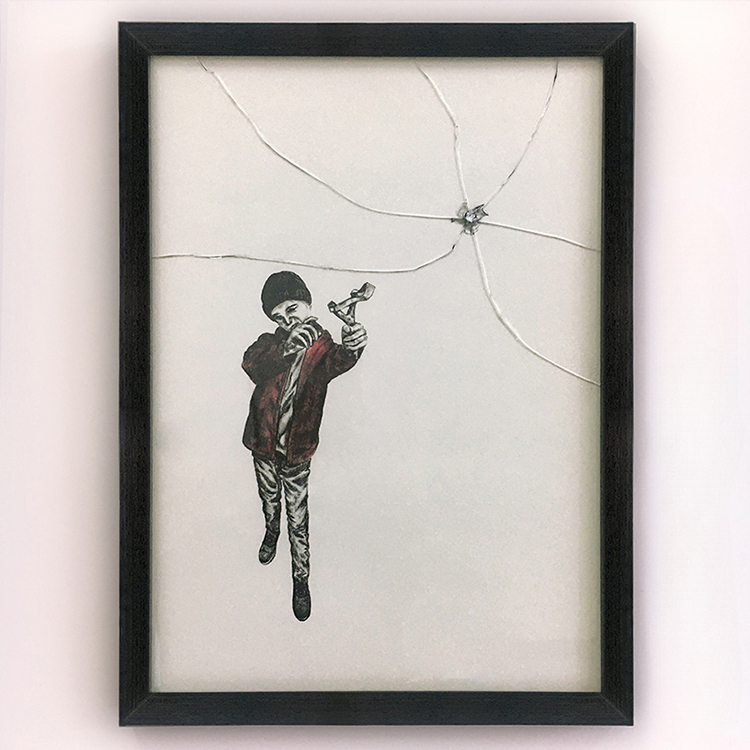 Wall-Mounted Decorative Art - The Art of Destruction