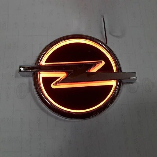 4D Car Logo Badge LED Light
