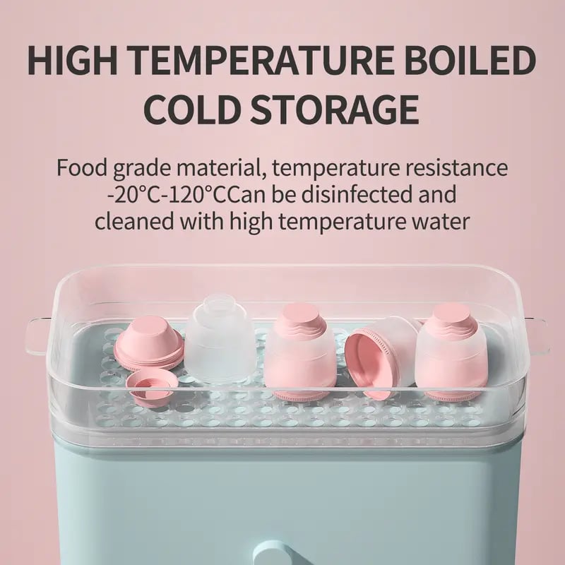 3-Layer Portable Milk Storage & Organization