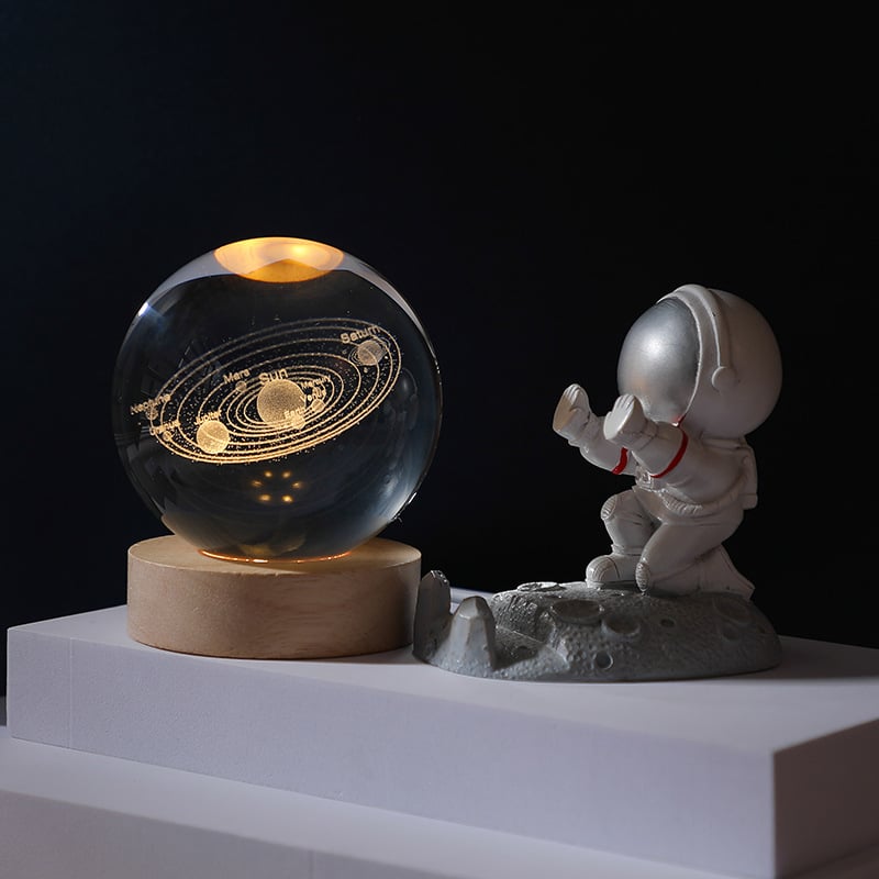 🔥3D Planet Crystal Ball