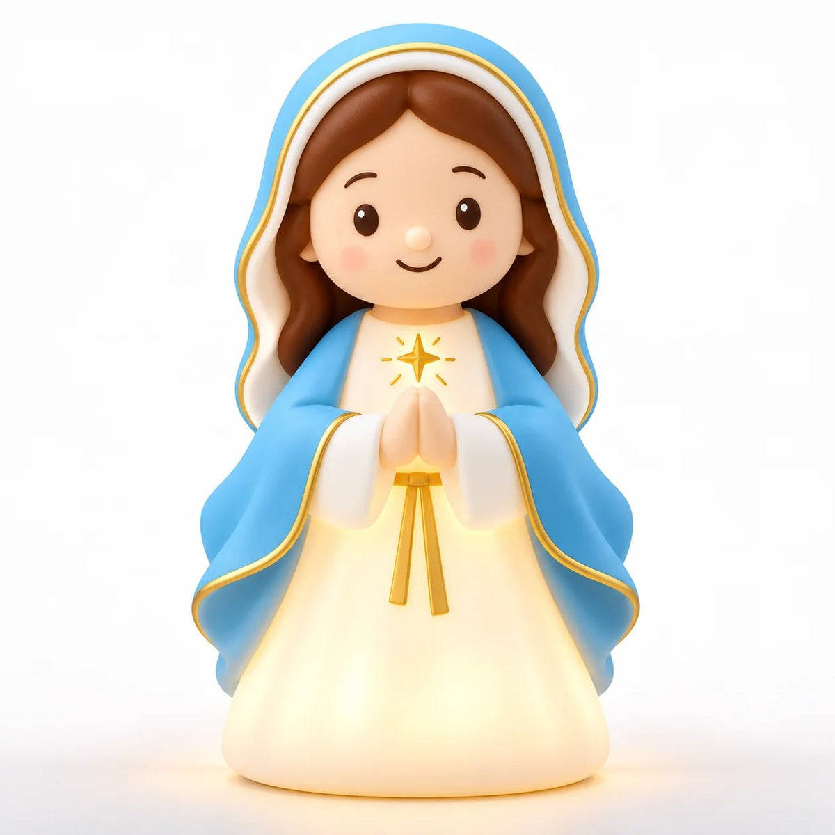 ❤️ Jesus Loves You Night Light – Cute Glowing Jesus Lamp | Christian Bedside Decor & Meaningful Faith Gift ✝️
