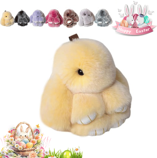 Easter Sale 🐰 Handmade Soft Bunny Pendant