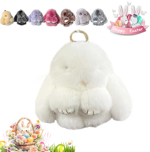 Easter Sale 🐰 Handmade Soft Bunny Pendant