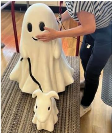 ✨2024 Ghost Walking Dog Statue 👻🔥