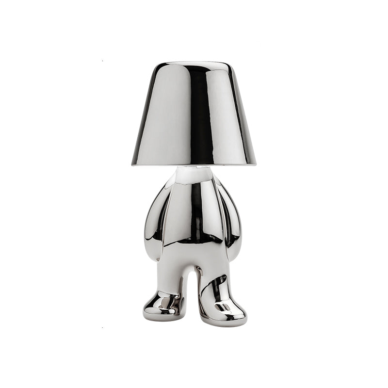 Silver Bros Bedside Lamp
