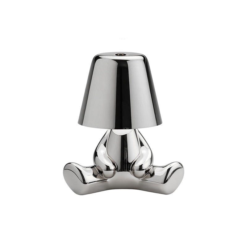 Silver Bros Bedside Lamp