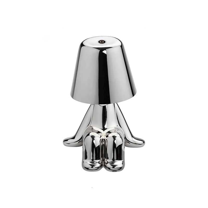 Silver Bros Bedside Lamp
