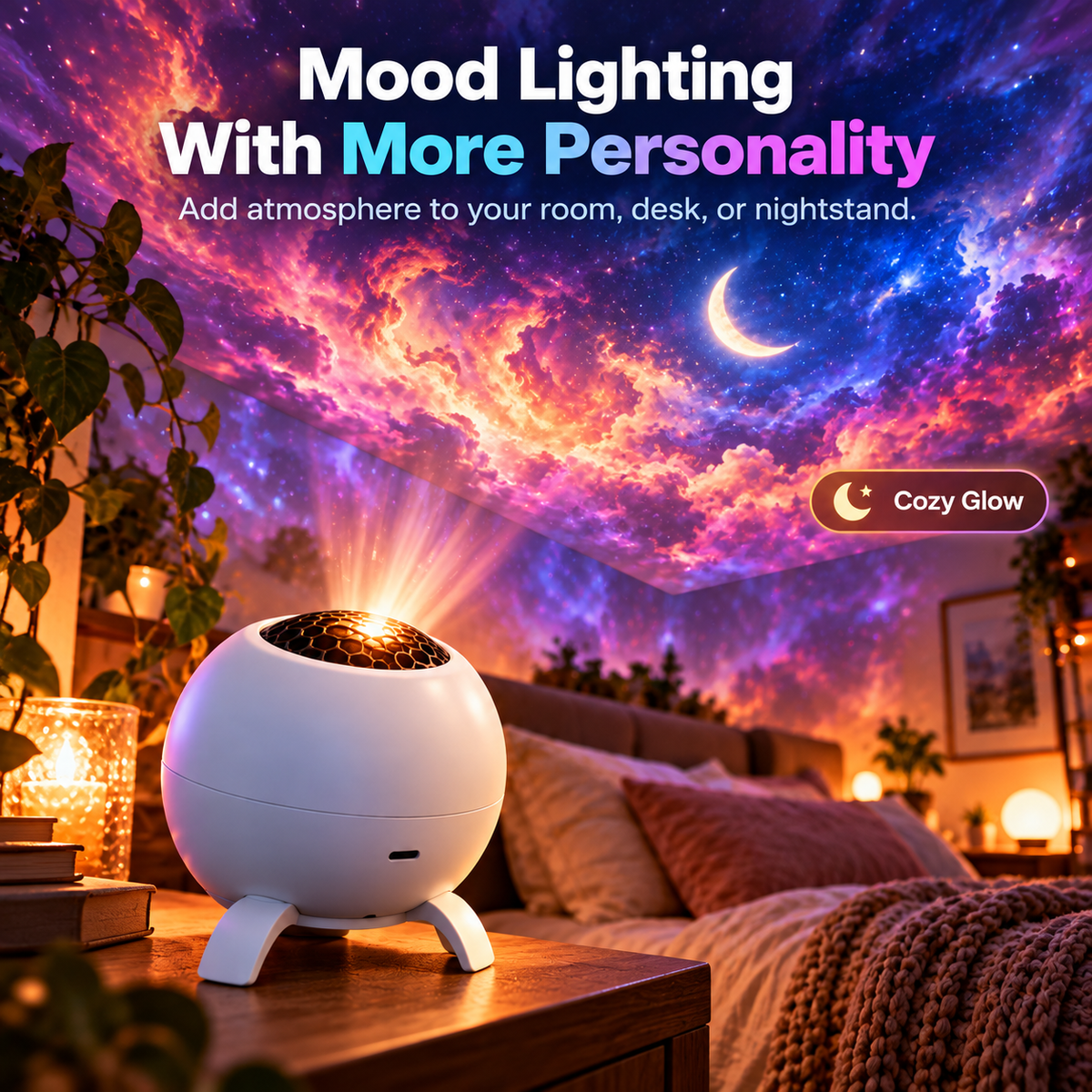 🌌 50% OFF Immersive Fantasy Room Projector – Transform Your Gaming Room in Seconds 🎮