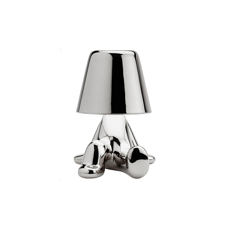 Silver Bros Bedside Lamp