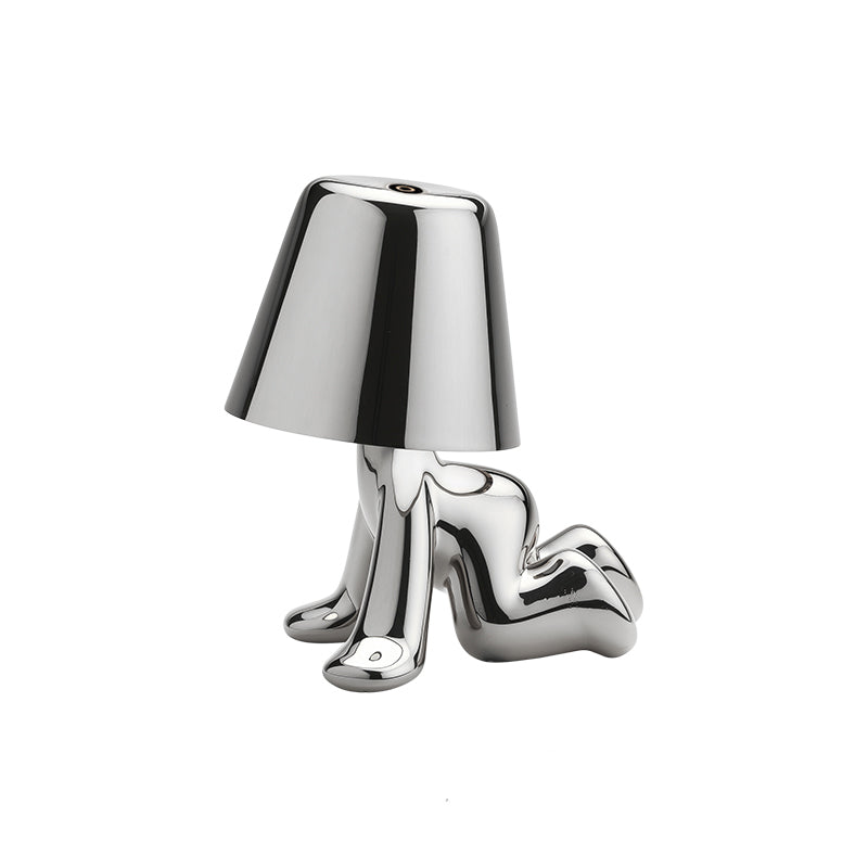 Silver Bros Bedside Lamp