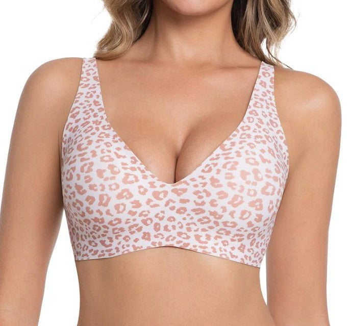 Super Firming Leopard Print Jelly Bra | Women Wirefree Bras 🔥Buy 1 Get 1 Free!