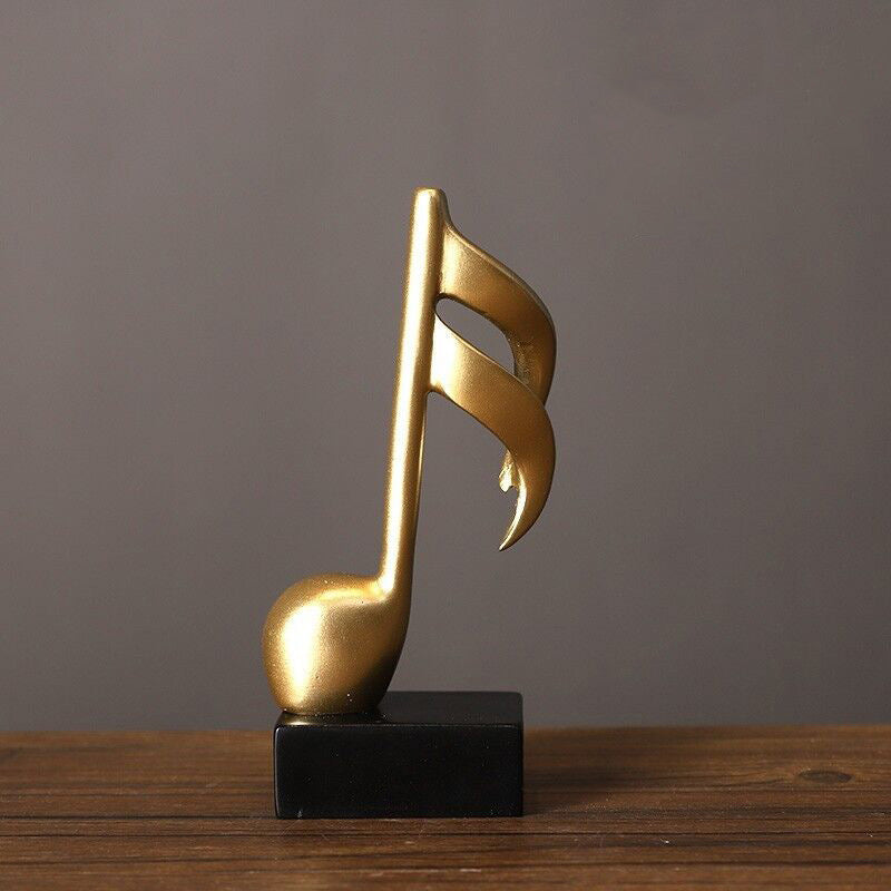 Simple resin musical note model ornaments