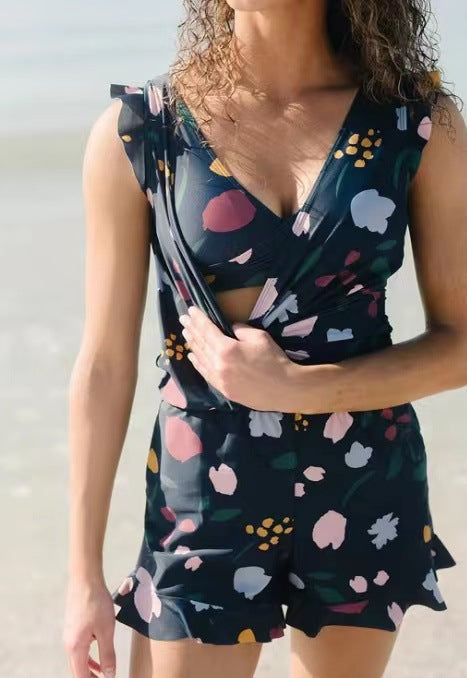 ✨Swim Romper Built-In Bra