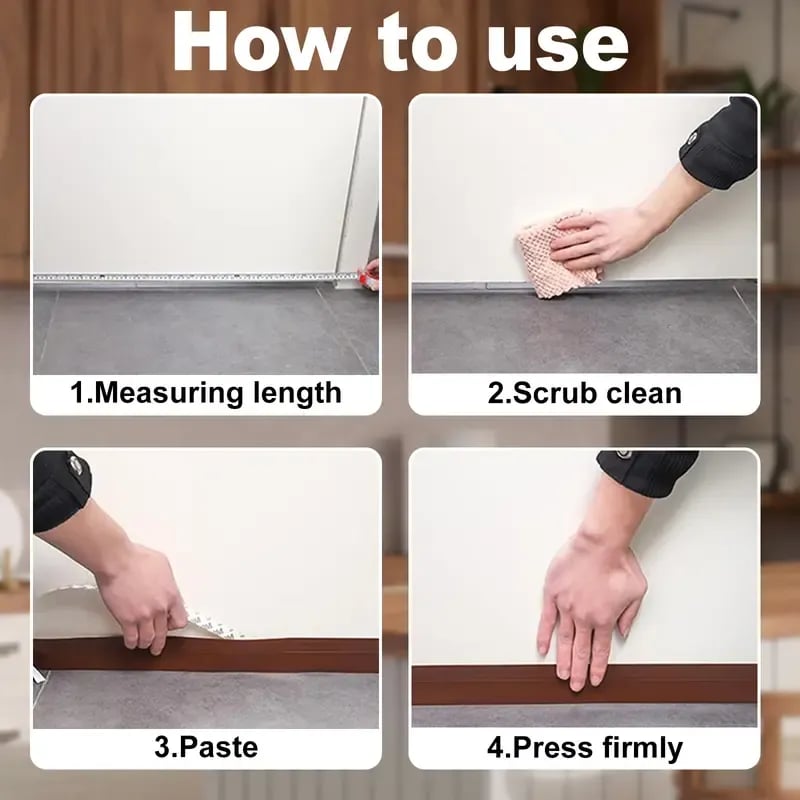 Silicone Door Weather Stripping Seal Strip, 5M/16.4FT Adhesive Door Bottom Draft Stopper for Doors and Windows
