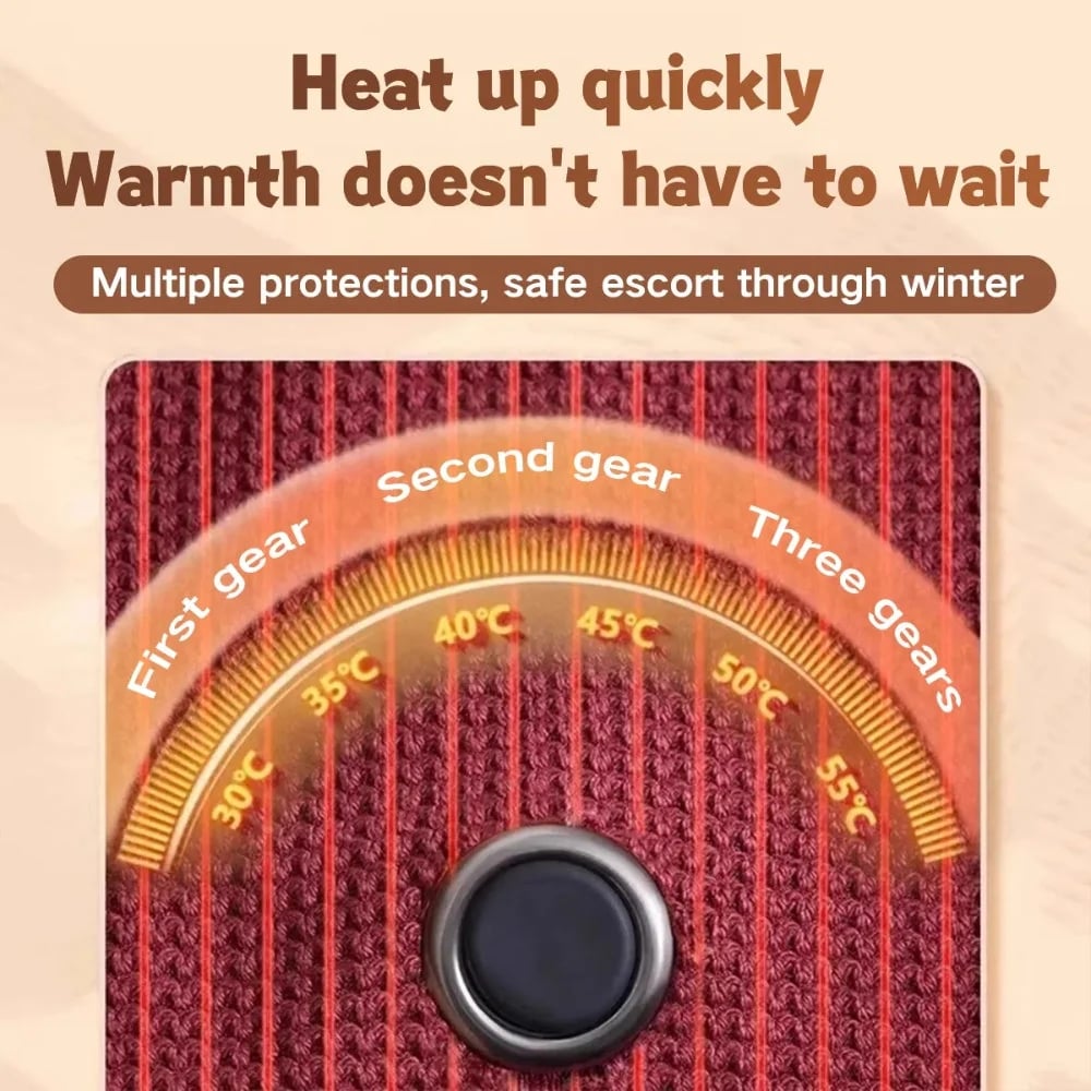 ❄️ LAST CHANCE 50% OFF Heated Wearable Blanket – Stay Warm at Your Desk Without Bulky Layers 🔥