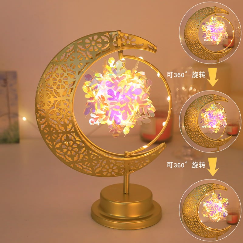 Half Moon Lamp for Bedroom