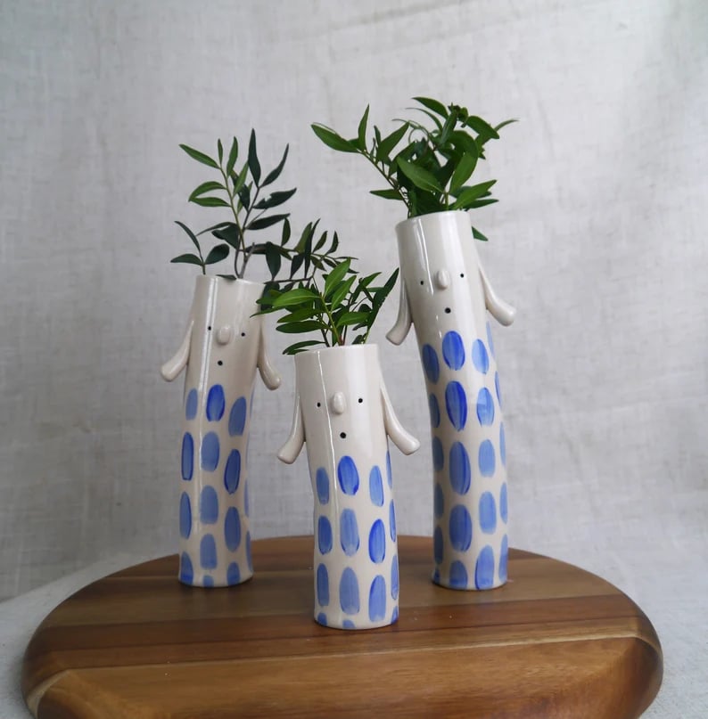 💐 Handmade Family Vase Set