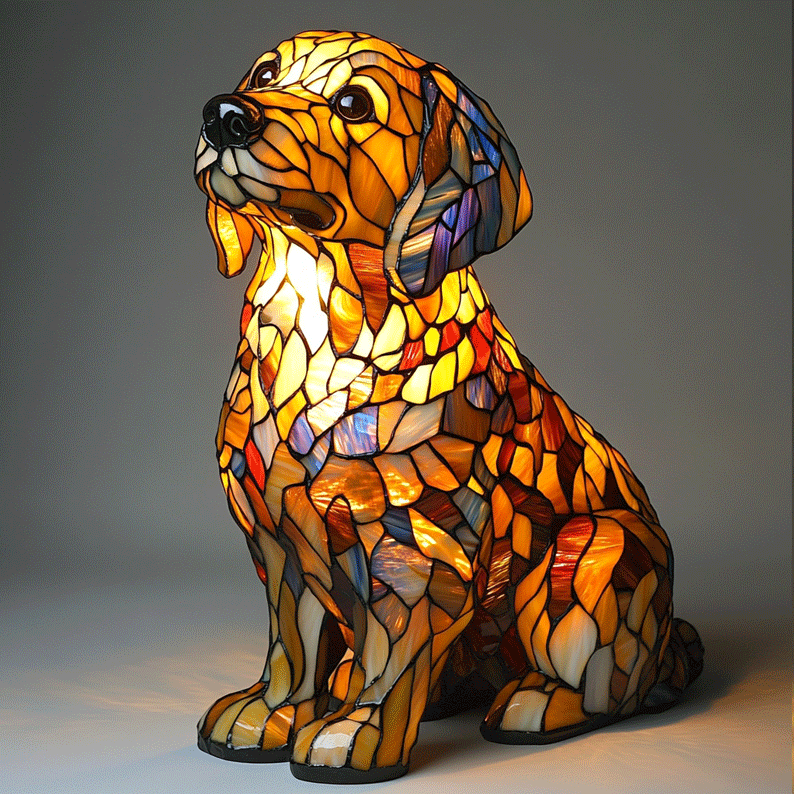 Funny Puppy Table Lamp