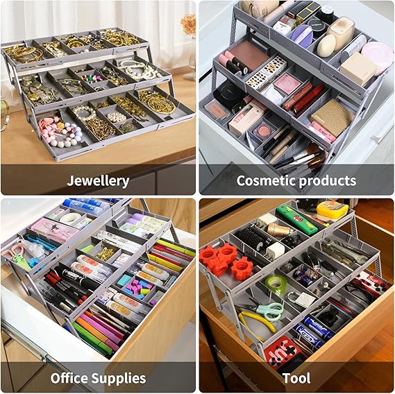smart drawer organizer multi level