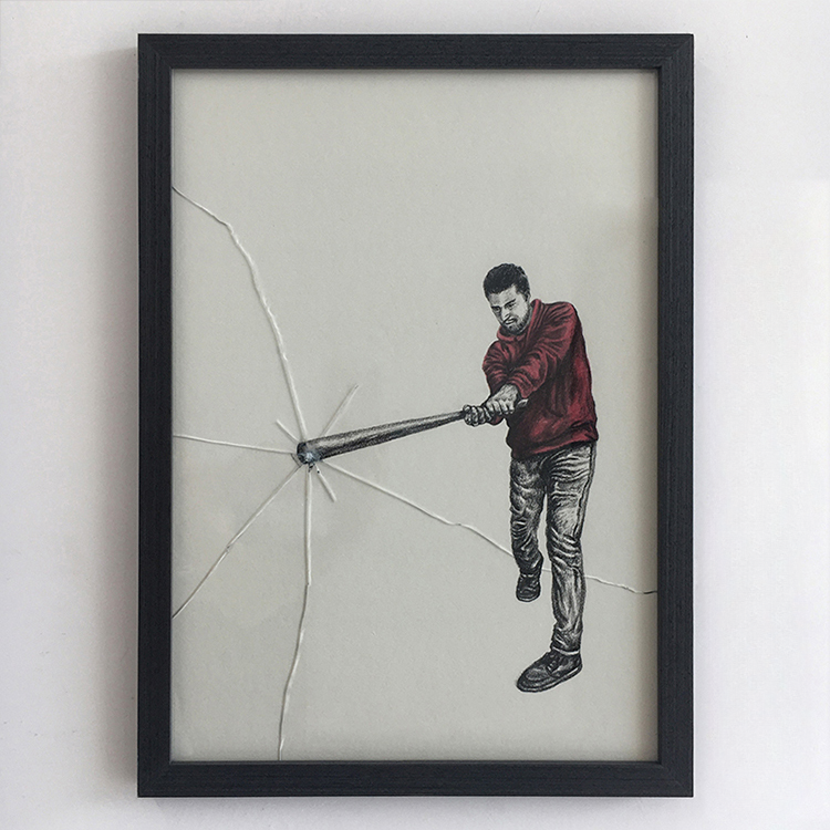 Wall-Mounted Decorative Art - The Art of Destruction