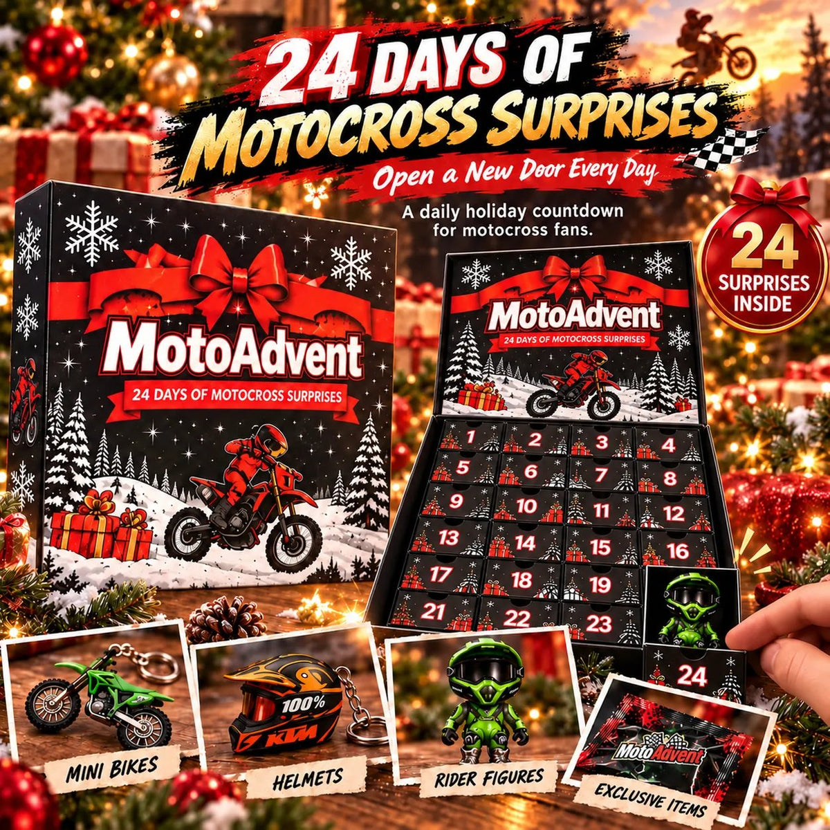🏍️ Motocross Advent Calendar | 24 Days of Rider-Themed Surprises